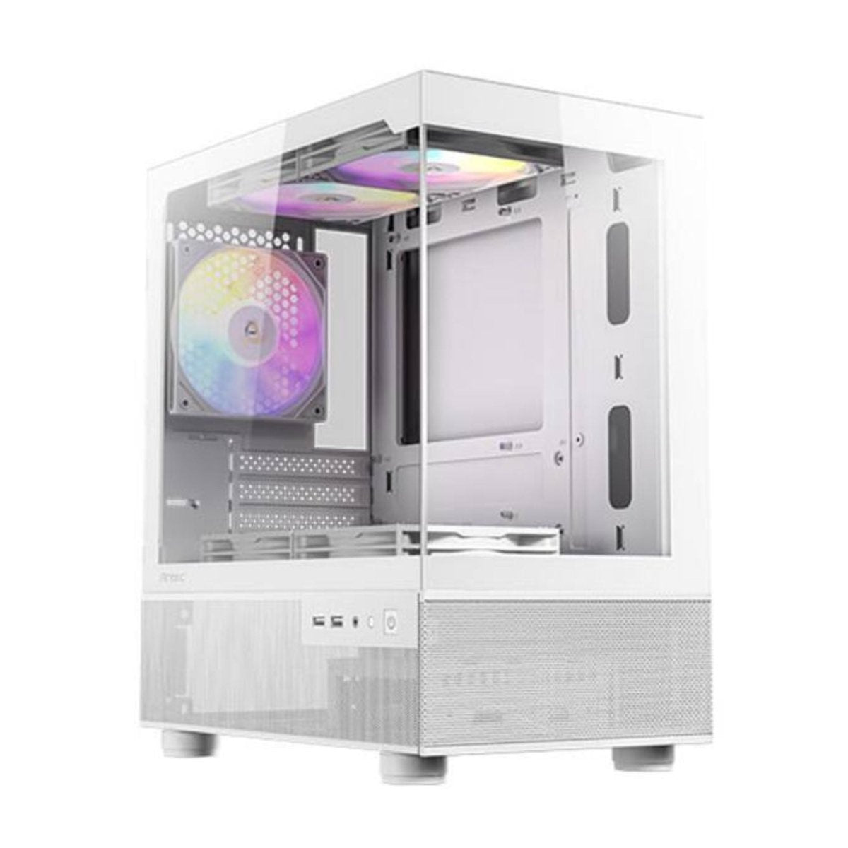 Antec CX200M RGB ELITE mATX Gaming Case - White - CLS Tech