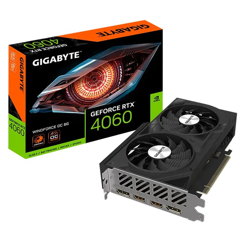 Gigabyte GeForce RTX 4060 WindForce OC 8G Graphics Card - CLS Tech