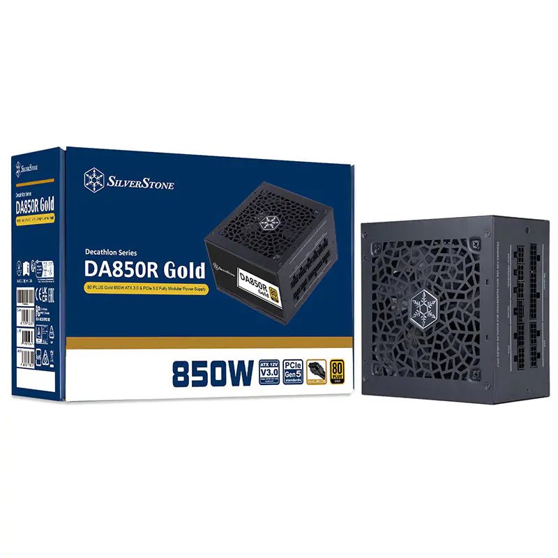 SilverStone 850W ATX 3.0 80+ Gold Power Supply - CLS Tech