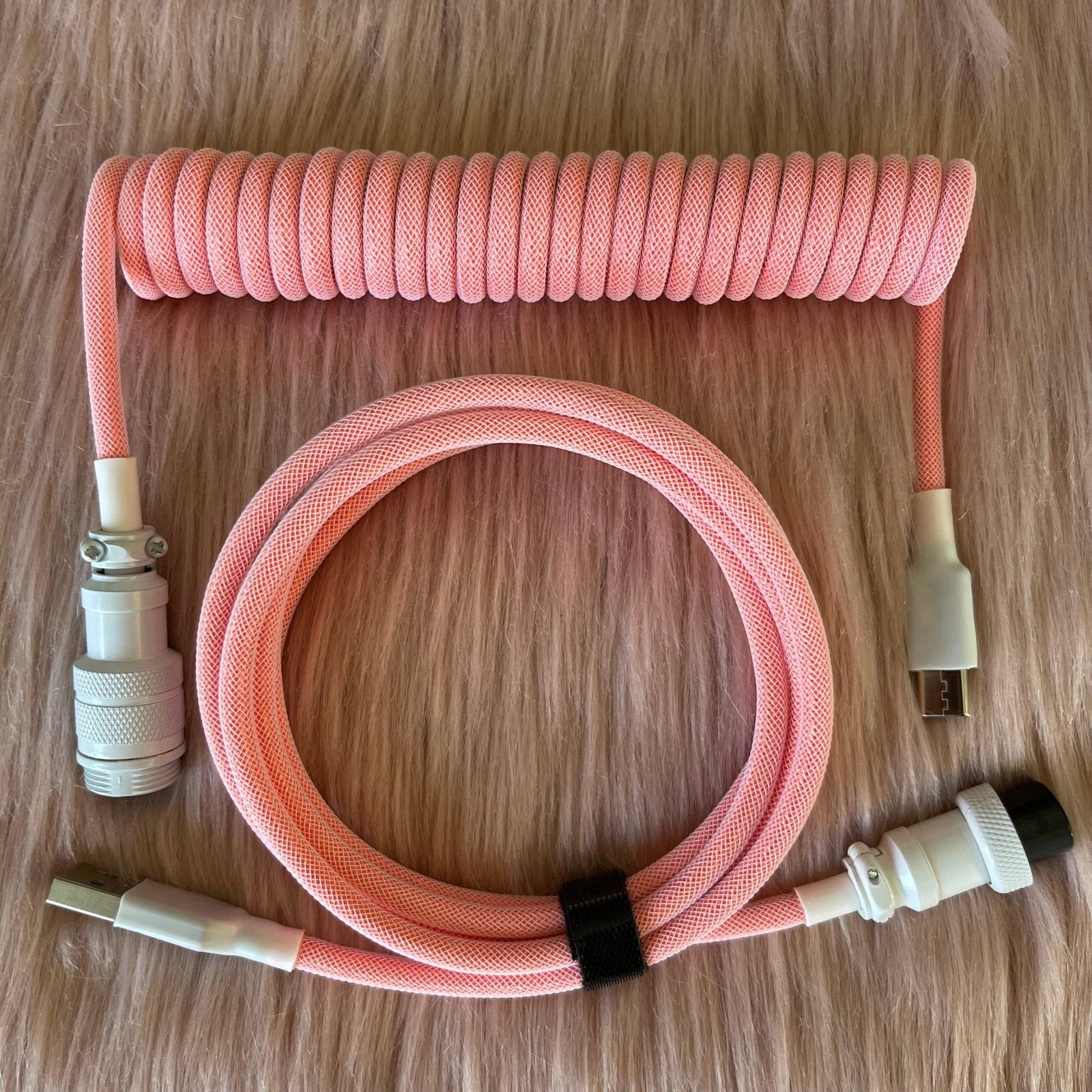 CUSTOM COILED CABLE GX16 -Just Orange - CLS Tech | CLS Tech