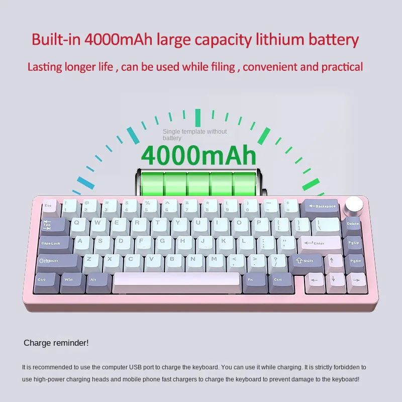 AL65 Aluminum Mechanical Keyboard - CLS Tech