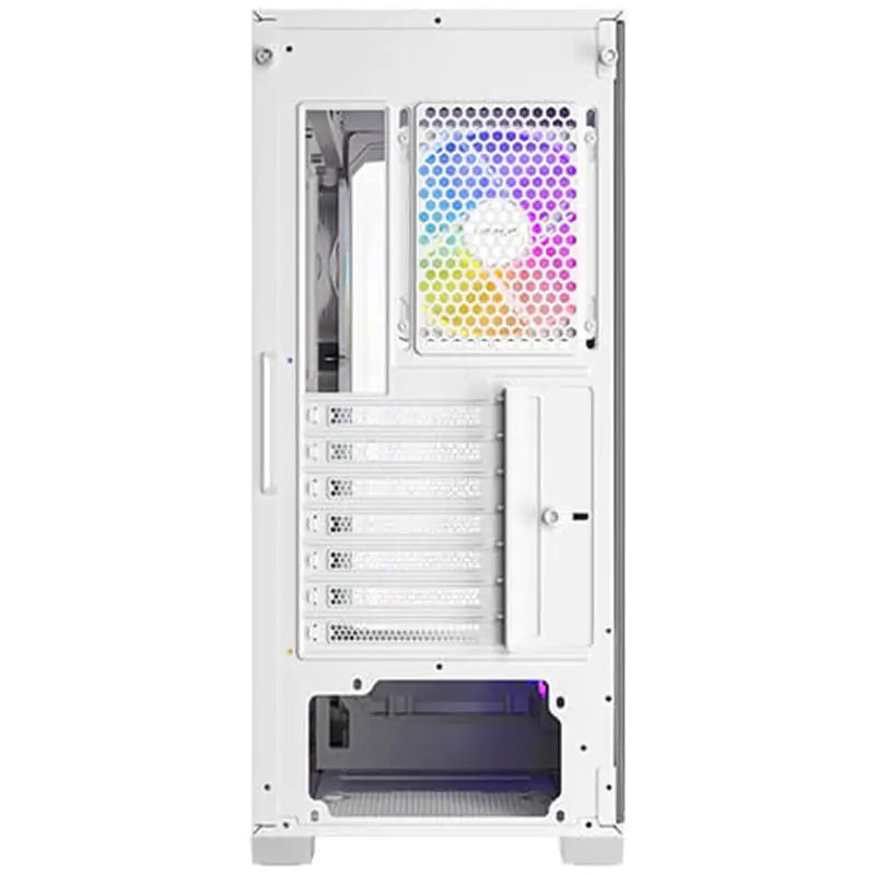 Antec C3 ARGB Glass Mid - Tower ATX Case - White - CLS Tech