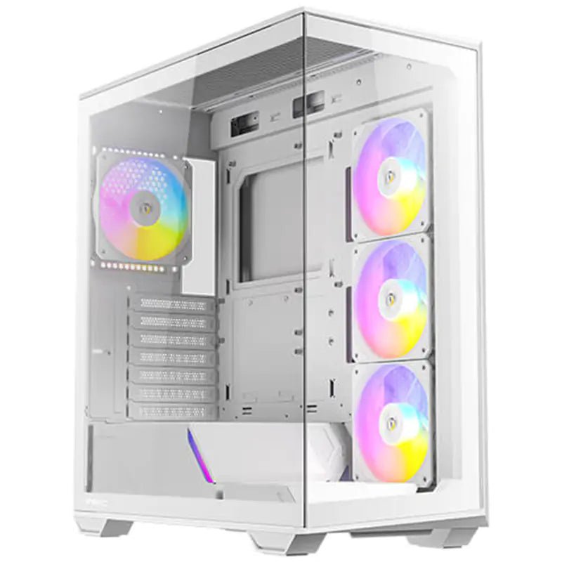 Antec C3 ARGB Glass Mid - Tower ATX Case - White - CLS Tech