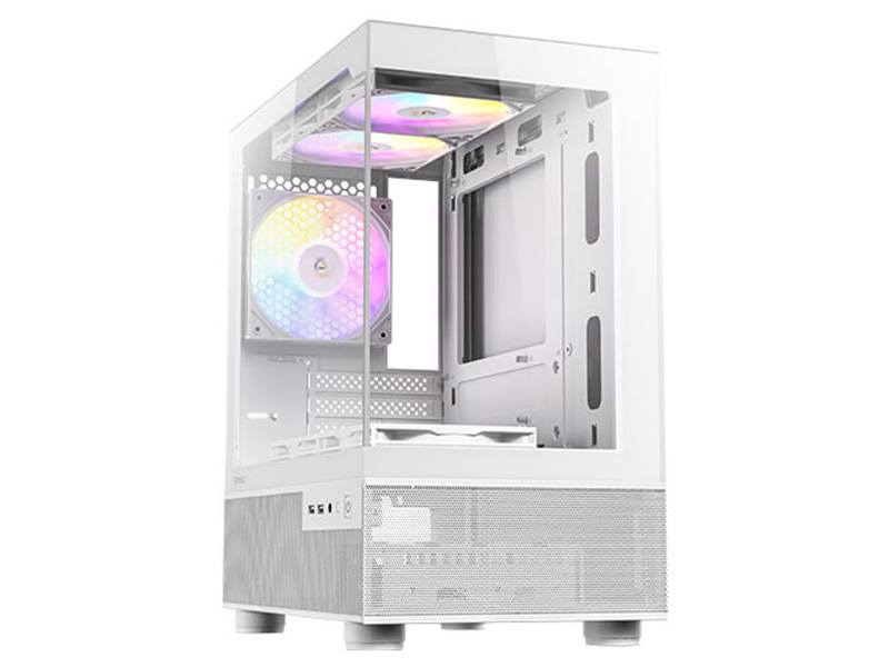 Antec CX200M RGB ELITE mATX Gaming Case - White - CLS Tech