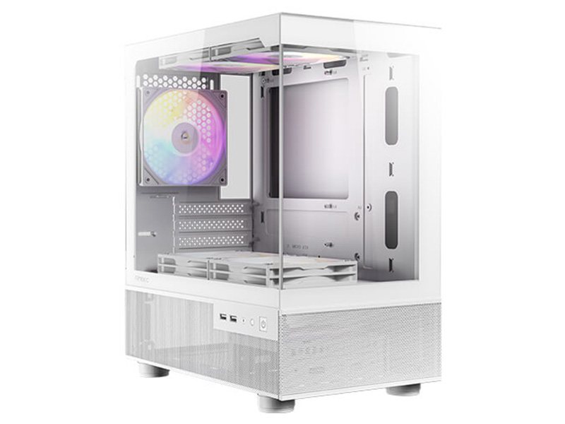 Antec CX200M RGB ELITE mATX Gaming Case - White - CLS Tech