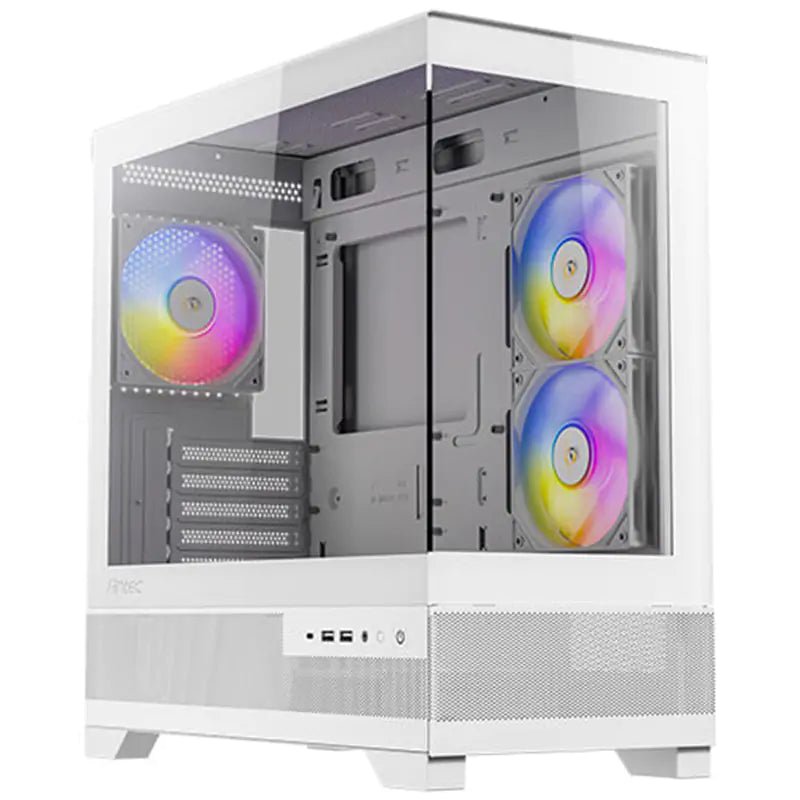 Antec CX500M ARGB Mid Tower Micro - ATX Case - White - CLS Tech