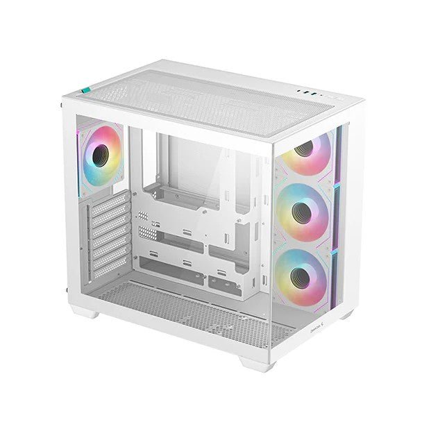 DeepCool CG530 4F TG ATX Case - White - CLS Tech