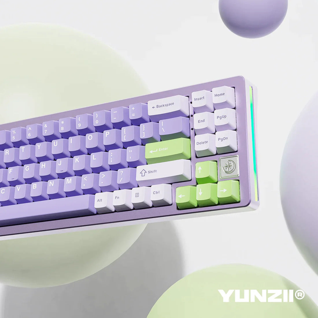 YUNZII AL71 Aluminum Wireless Keyboard