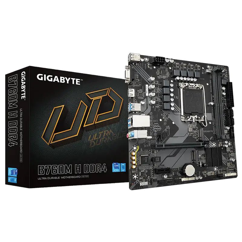 Gigabyte B760M H DDR4 LGA 1700 mATX Motherboard - CLS Tech