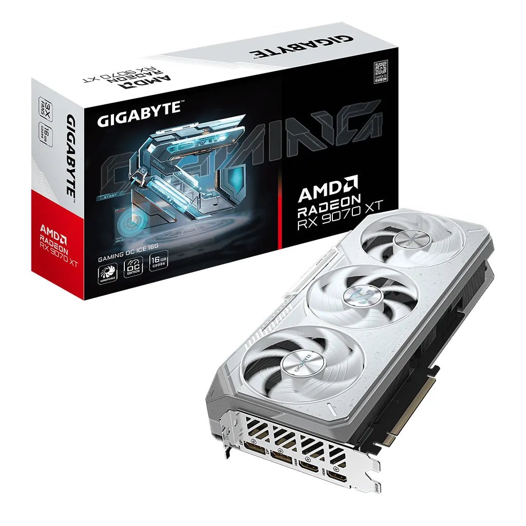 Gigabyte Radeon RX 9070 XT Gaming Ice OC 16GB GDDR6 - CLS Tech