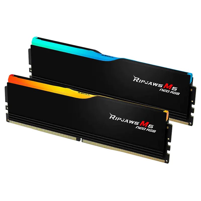 G.Skill 64GB (2x32GB) Ripjaws M5 Neo RGB 6000 MT/s CL36 DDR5 RAM - Black - CLS Tech