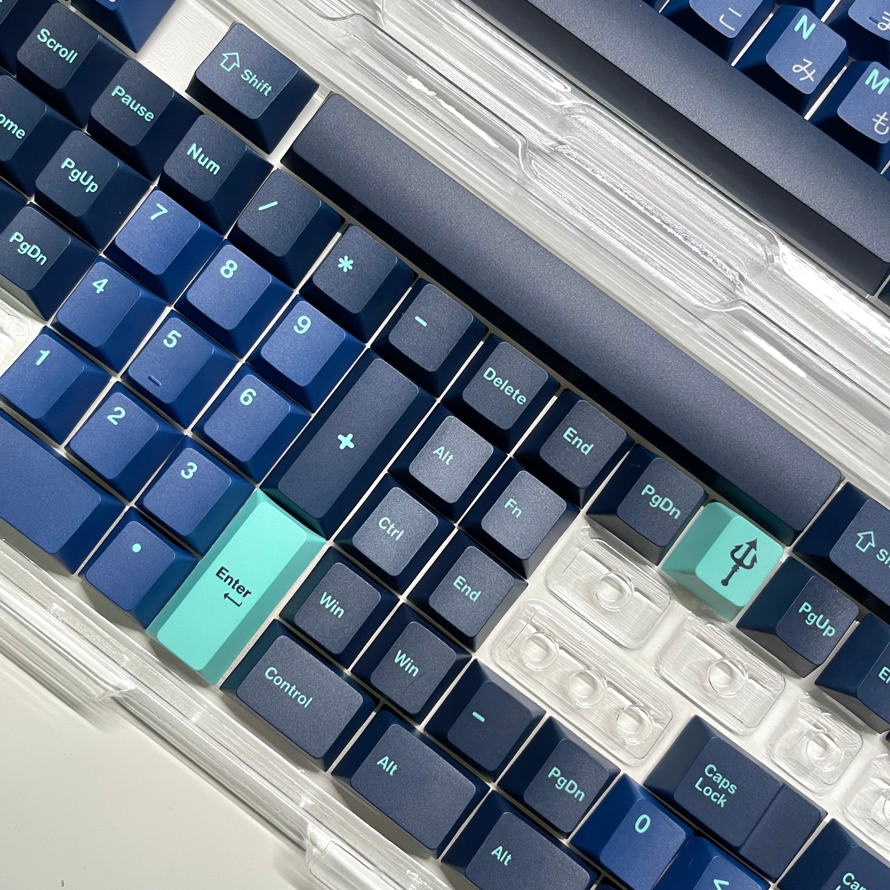 Poseidon's Realm 135Keys PBT Cherry Profile Keycap