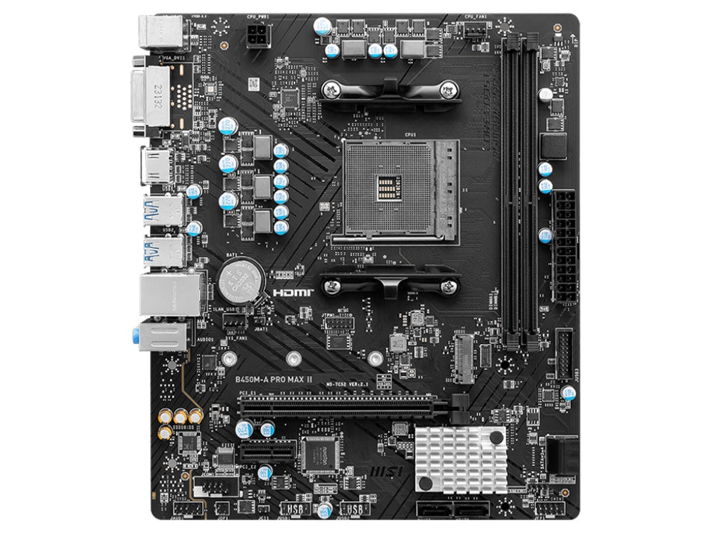 MSI B450M-A PRO MAX II Motherboard CLS Tech - Main Image
