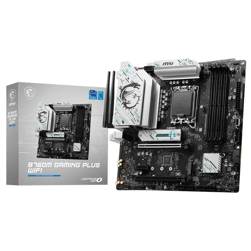 MSI B760M Gaming Plus WiFi LGA 1700 mATX Motherboard - CLS Tech