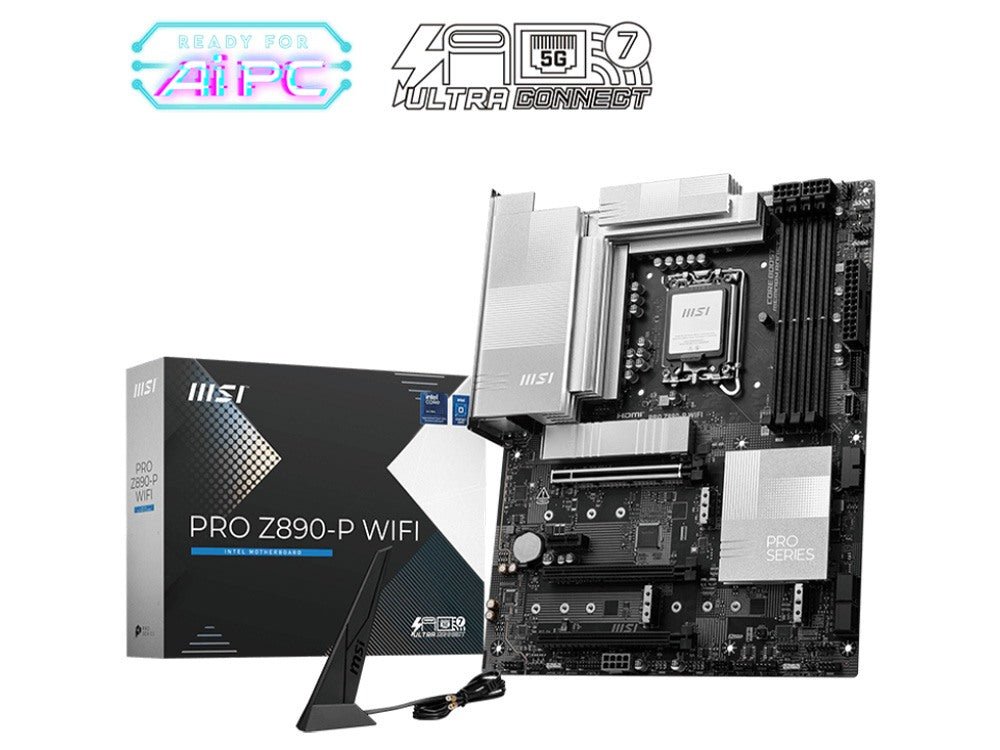 MSI Pro Z890 - P WIFI LGA1851 DDR5 ATX Motherboard - CLS Tech