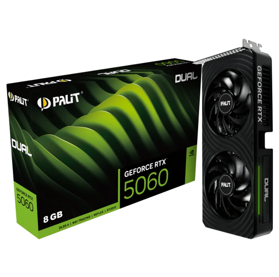 Palit GeForce RTX 5060 Dual 8GB GDDR7 Graphics Card - CLS Tech