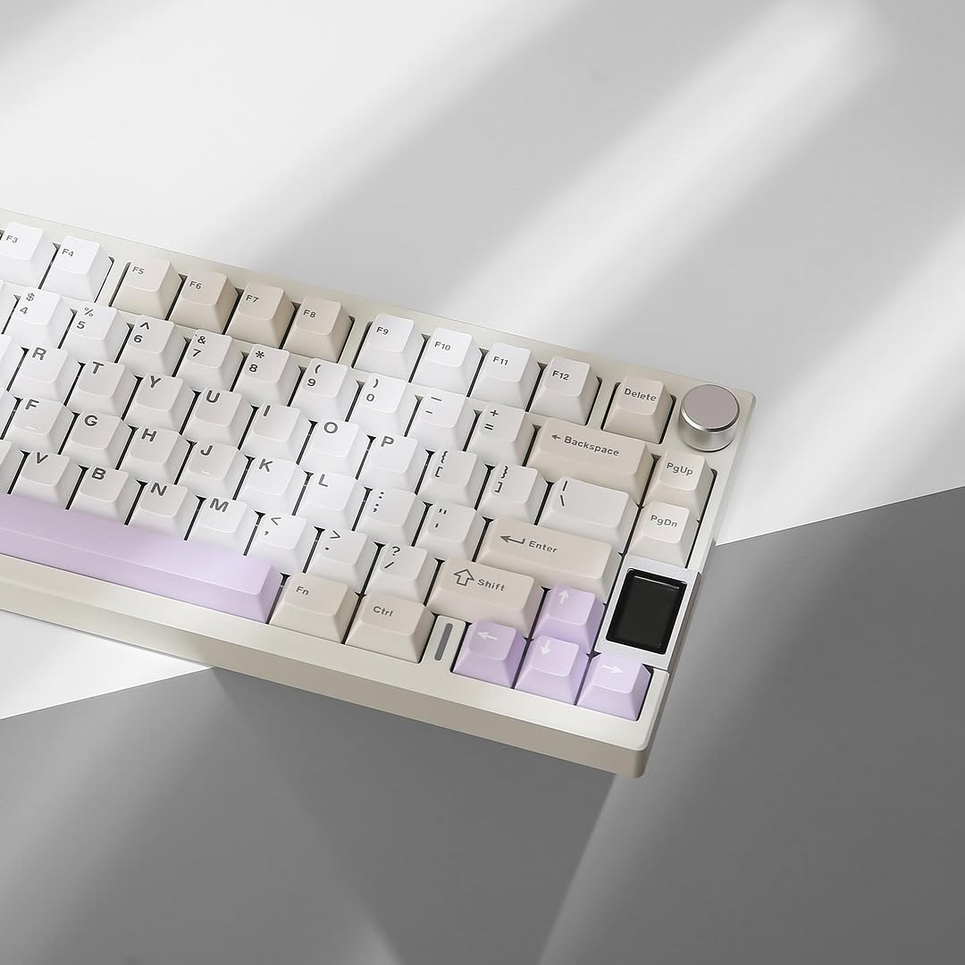 [PRE - ORDER] YUNZII AL80 QMK/VIA Aluminum Mechanical Keyboard - with Display - CLS Tech