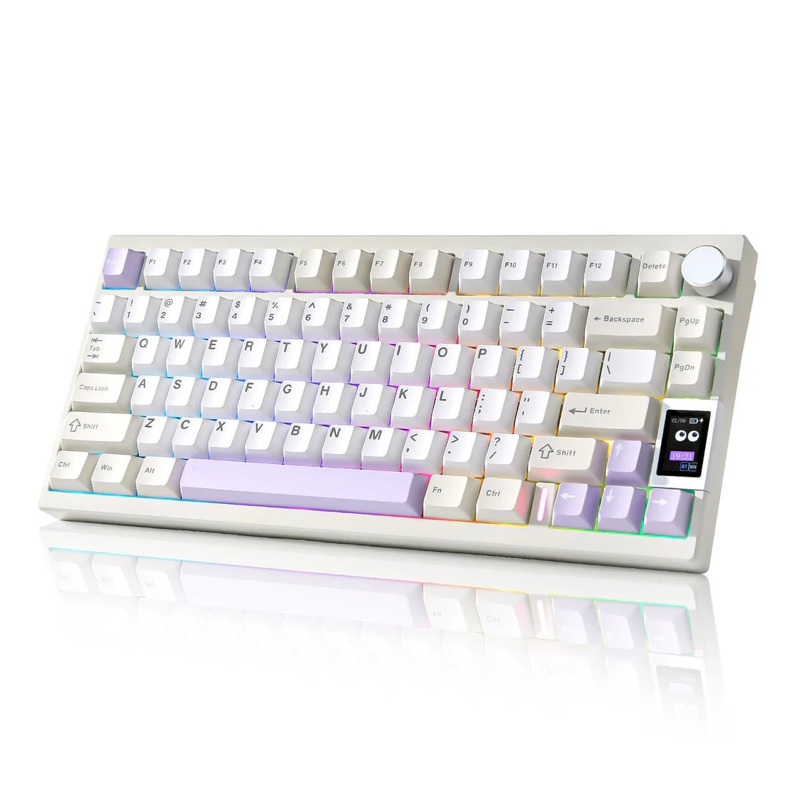 [PRE - ORDER] YUNZII AL80 QMK/VIA Aluminum Mechanical Keyboard - with Display - CLS Tech
