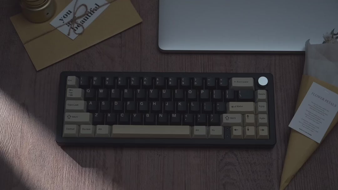 YUNZII AL66 Aluminum Wireless Keyboard