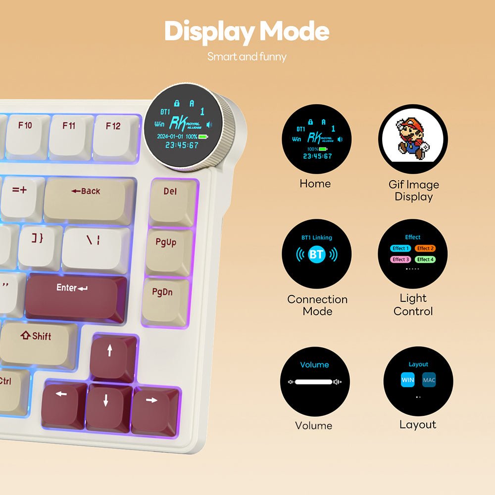 Royal Kludge RK N80 Mechanical Keyboard - CLS Tech | Royal Kludge