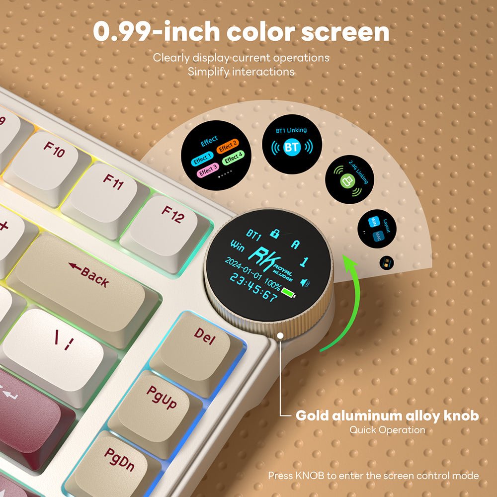 Royal Kludge RK N80 Mechanical Keyboard - CLS Tech | Royal Kludge