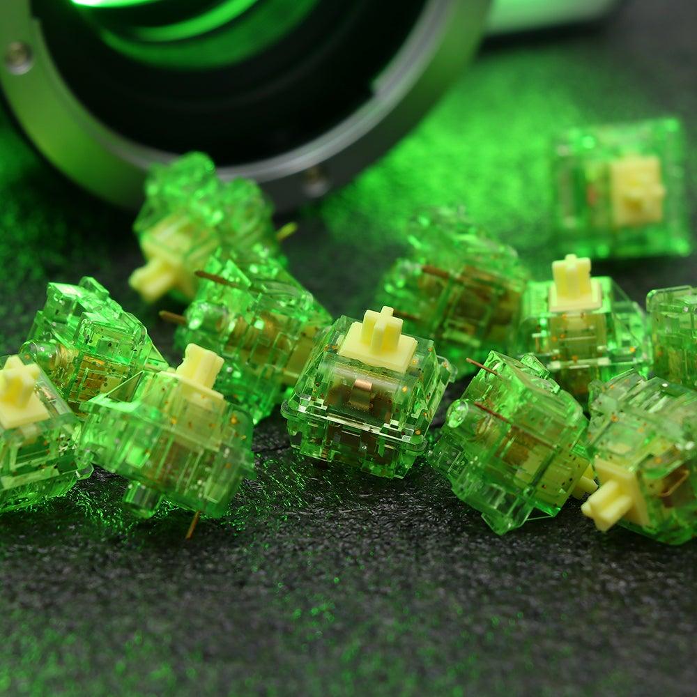 Ajazz Kiwi Diced Fruit Switches (46pcs) - CLS Tech | CLS Tech