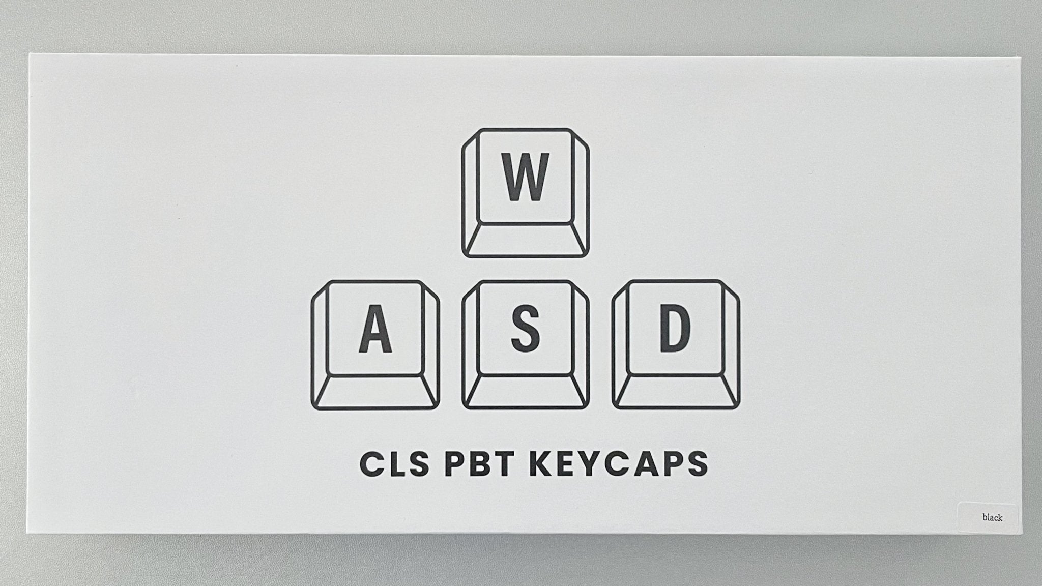 Black-On-White CLS PBT 135Keys Cherry Profile Keycaps - CLS Tech | CLS Tech