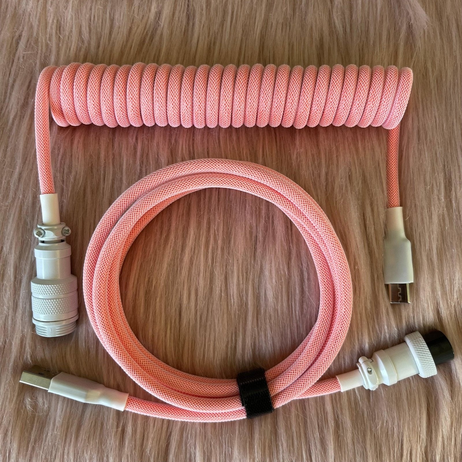 CUSTOM COILED CABLE GX16 -Just Orange - CLS Tech | CLS Tech