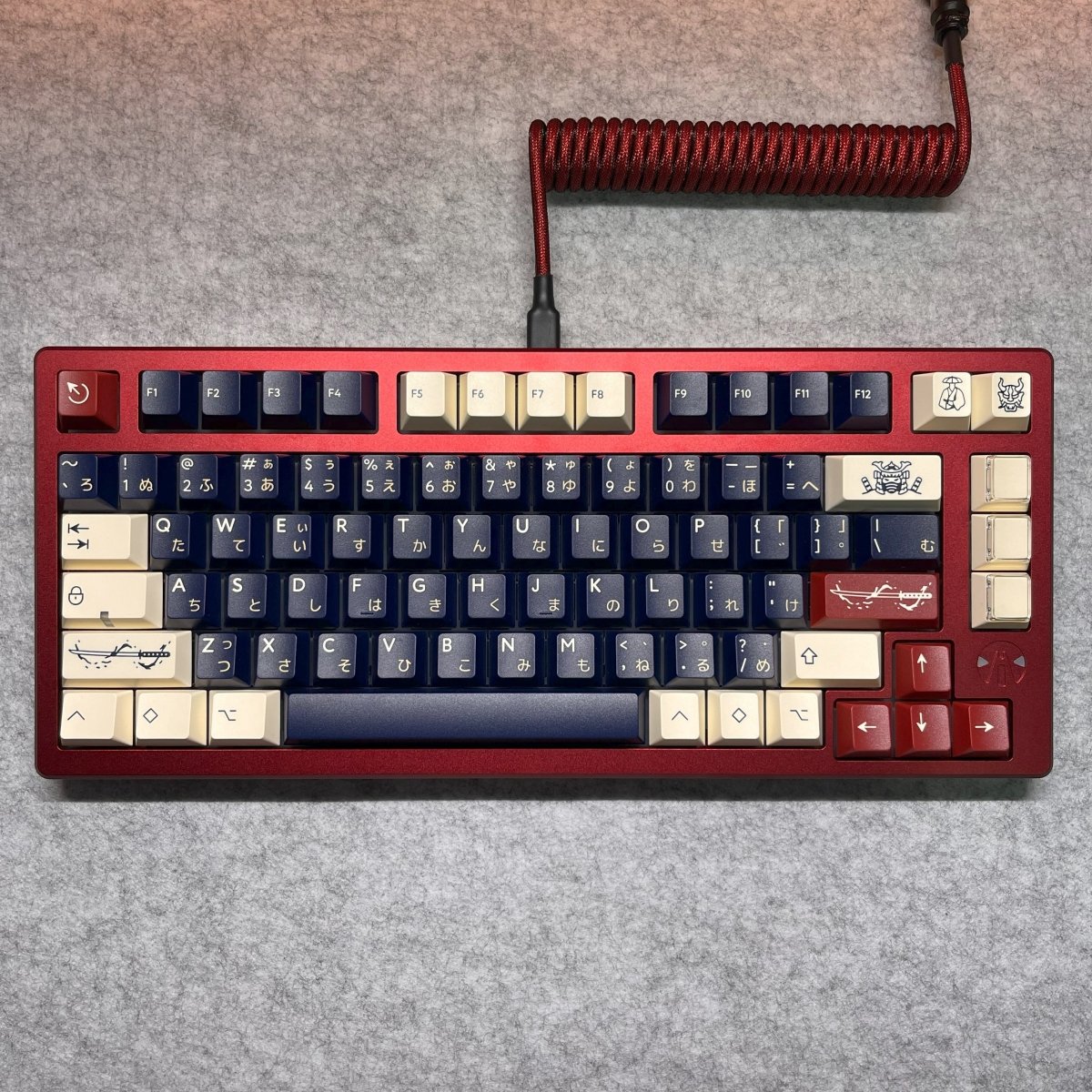 CUSTOM COILED CABLE GX16 -Red - CLS Tech | CLS Tech