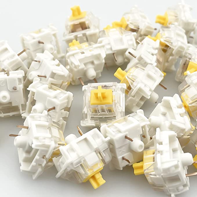 Gateron G Pro 2 Yellow 2022 (Lubed) - CLS Tech | Gateron