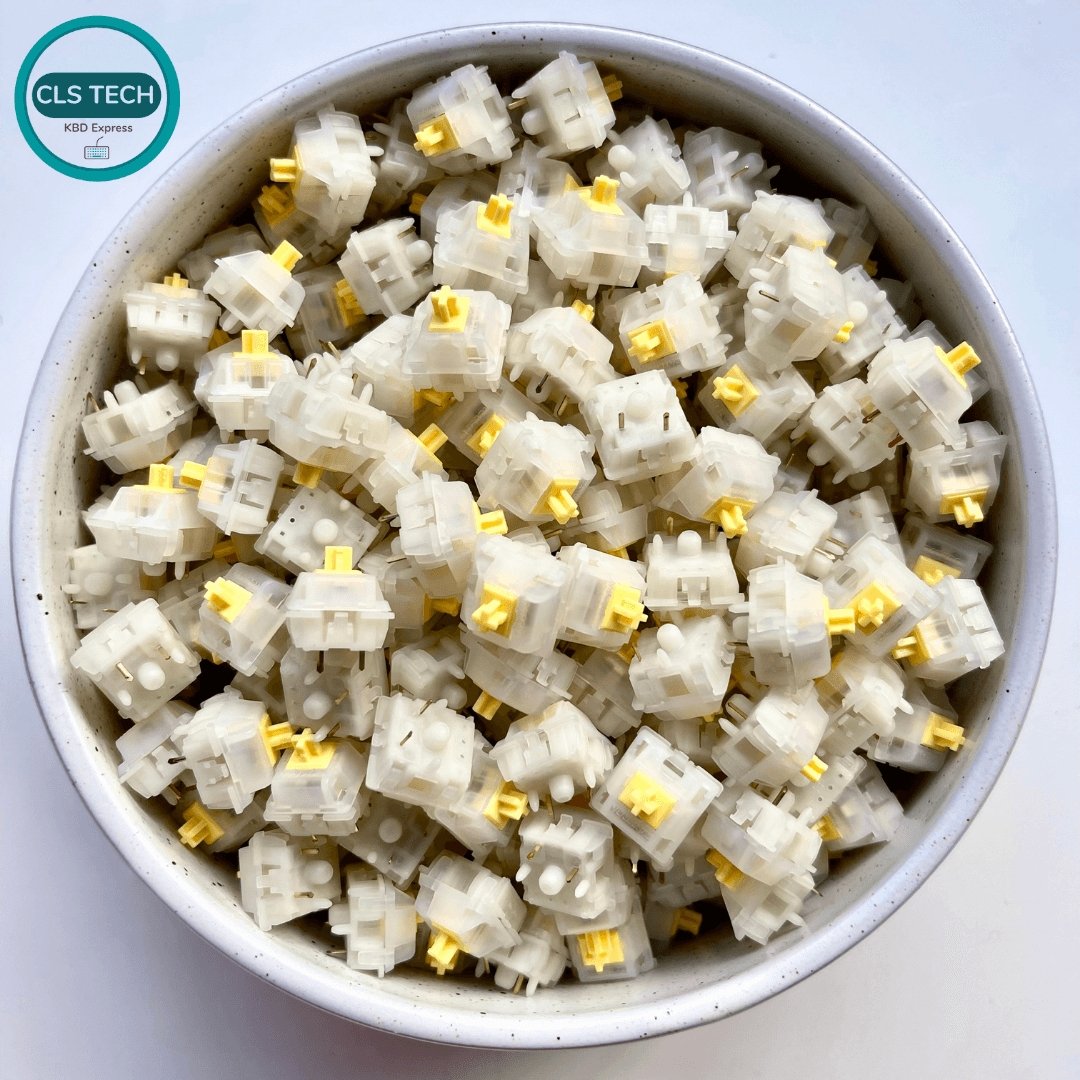 Gateron Milky Yellow - CLS Tech | Gateron