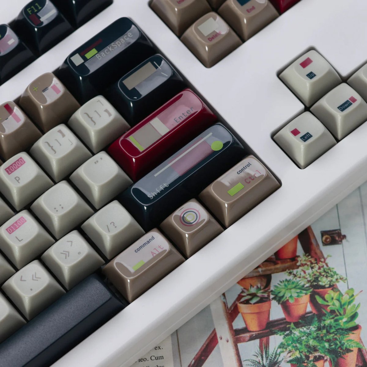Dreamscape Keycaps Dreamscape Pink PBT MDA Keycaps - CLS Tech