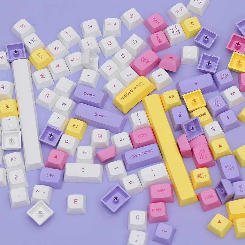 Ice Cream XDA PBT Keycaps - CLS Tech | Royal Kludge