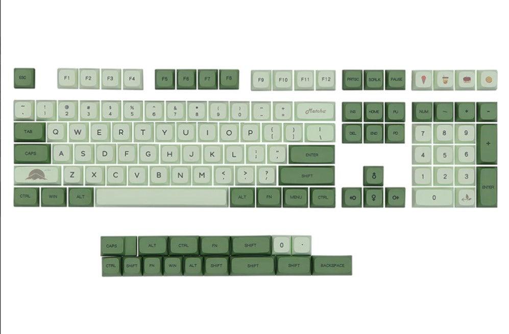 MATCHA V2 124 Keys English/Japanese PBT Keycaps - CLS Tech | CLS Tech