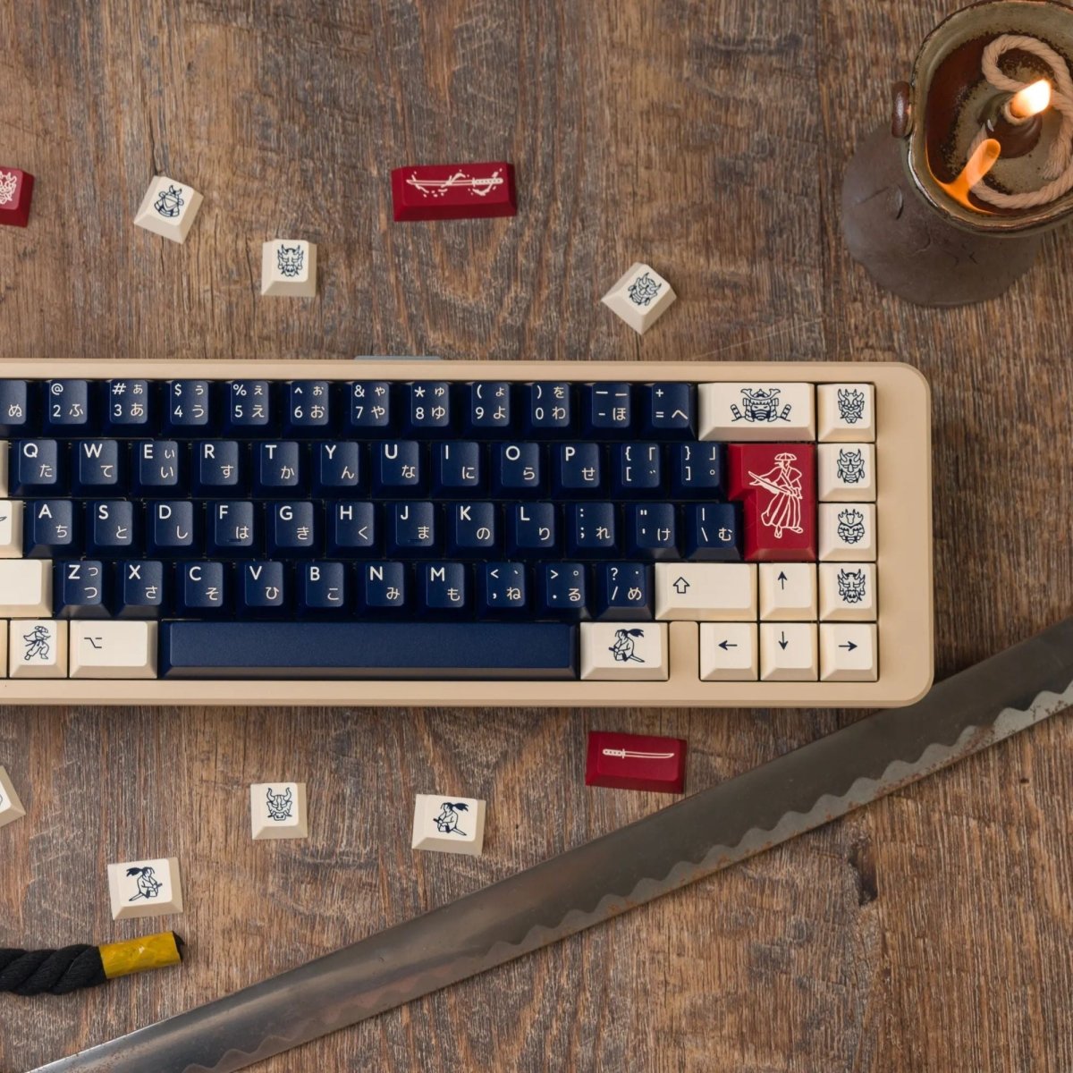 PBTFans Rōnin Keycaps - CLS Tech | KBDFans