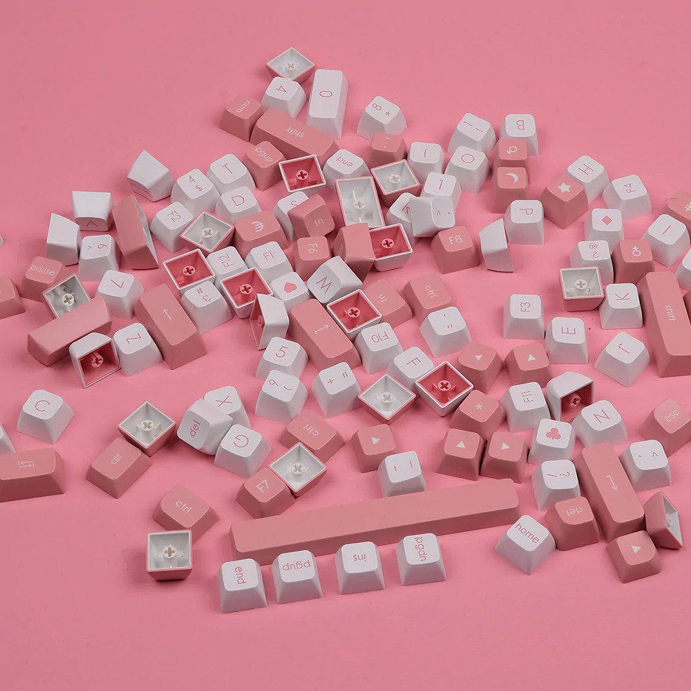 Peach Kitty Keycaps - CLS Tech | Ajazz