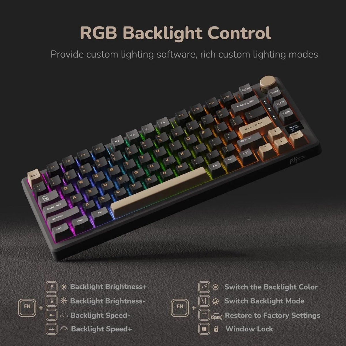 Royal Kludge RK M75 Mechanical Keyboard [ETA Feb 10, 2024] - CLS Tech | Royal Kludge