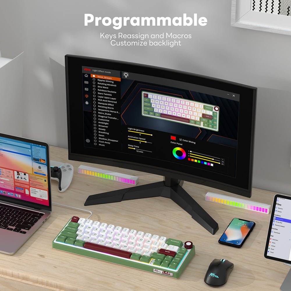 Royal Kludge RK R65 Mechanical Keyboard [ETA Feb 10, 2024] - CLS Tech | Royal Kludge