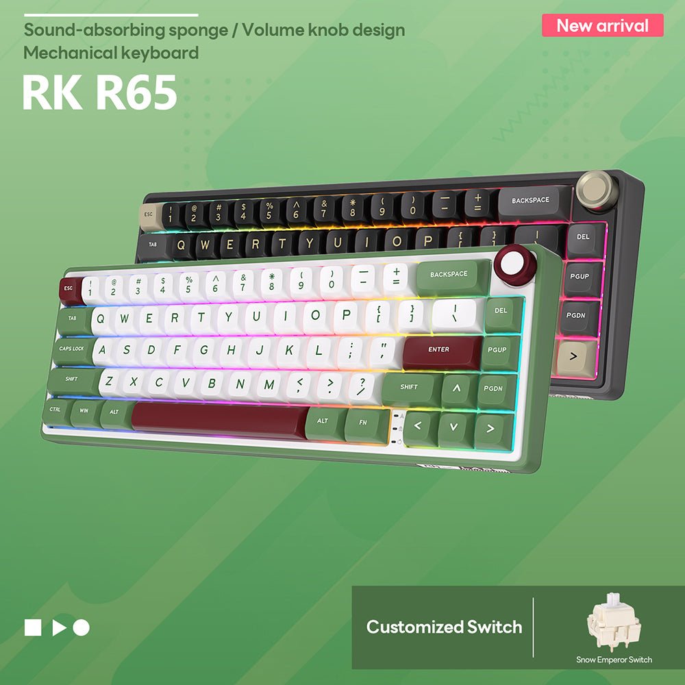 Royal Kludge RK R65 Mechanical Keyboard [ETA Feb 10, 2024] - CLS Tech | Royal Kludge