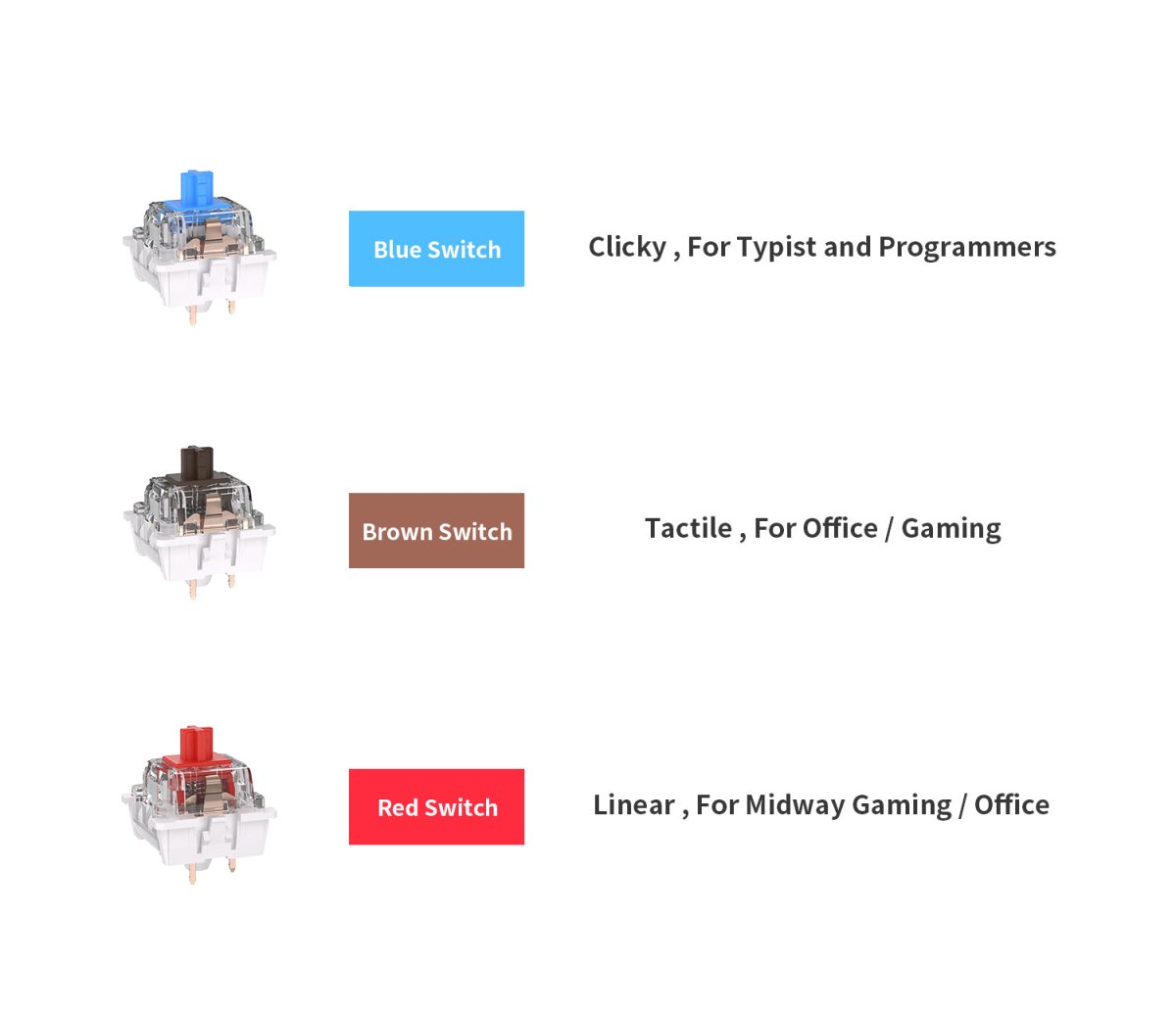 Royal Kludge RK R87 Mechanical Keyboard [ETA: FEB 10, 2024] - CLS Tech | Royal Kludge