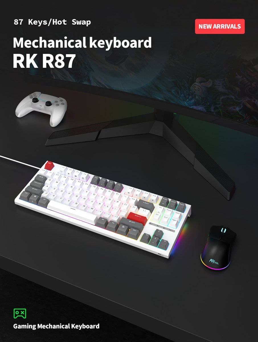 Royal Kludge RK R87 Mechanical Keyboard [ETA: FEB 10, 2024] - CLS Tech | Royal Kludge
