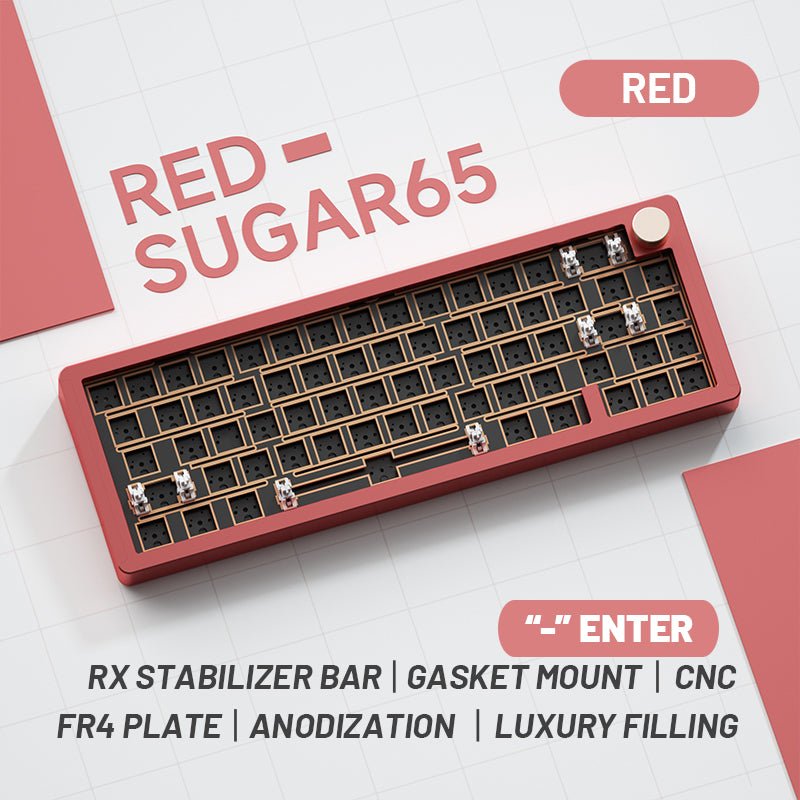 Sugar65 Aluminum Keyboard Kit - CLS Tech | WEIKAV