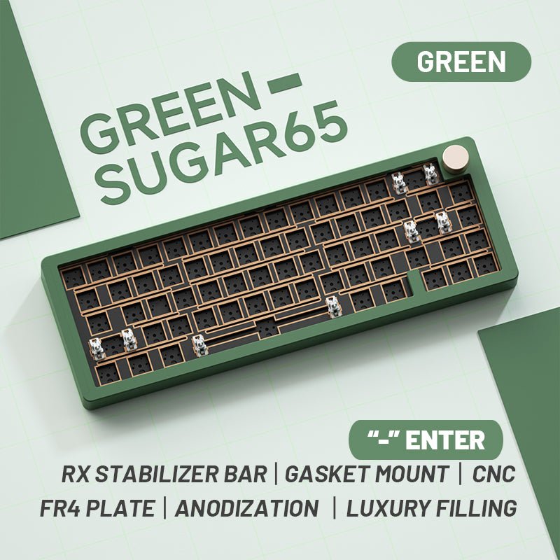 Sugar65 Aluminum Keyboard Kit - CLS Tech | WEIKAV