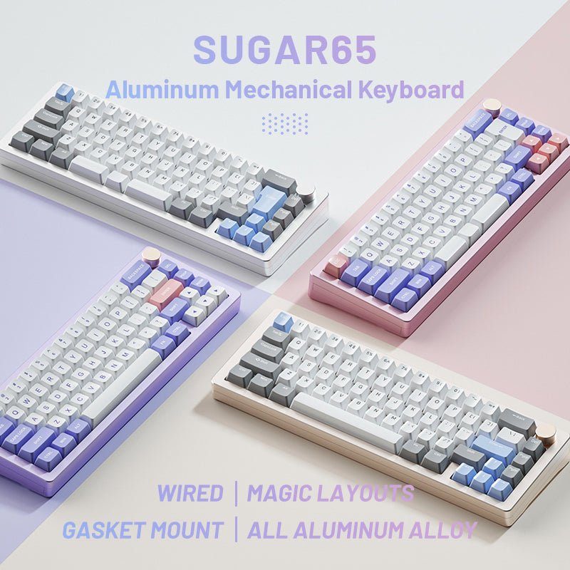Sugar65 Aluminum Keyboard Kit - CLS Tech | WEIKAV