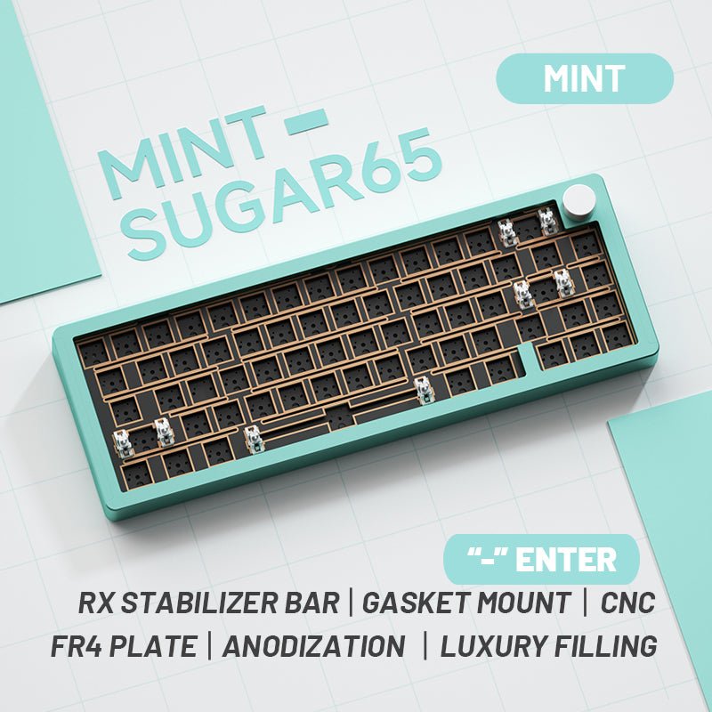 Sugar65 Aluminum Keyboard Kit - CLS Tech | WEIKAV