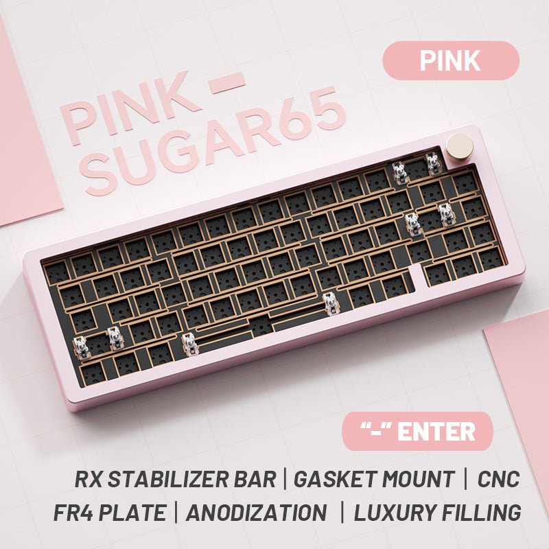 Sugar65 Aluminum Keyboard Kit - CLS Tech | WEIKAV