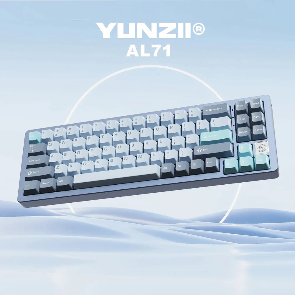 YUNZII AL71 Custom Mechanical Keyboard - CLS Tech